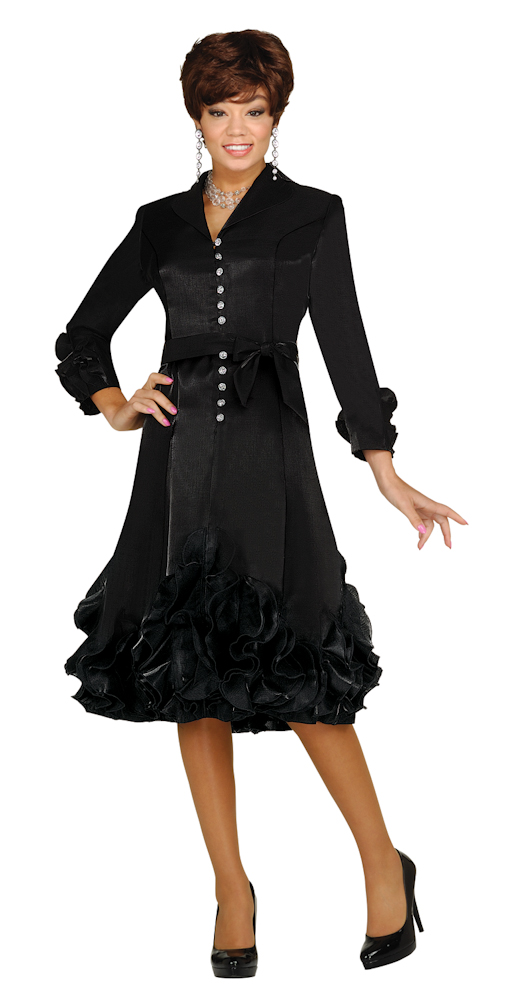 Dress(black ruffle)